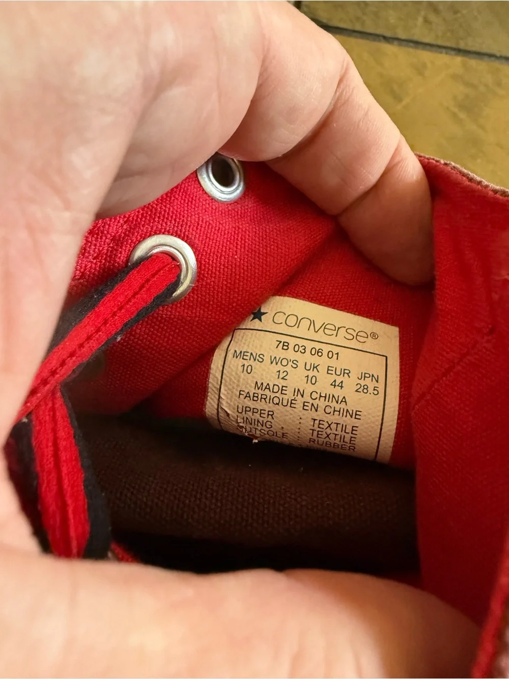 Converse notes these